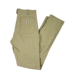 Carhartt Straight Relaxed Fit Rugged Flex Rigby Pants Tan 102821-253 Men's 34x36